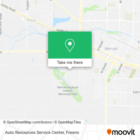 Auto Resources Service Center map