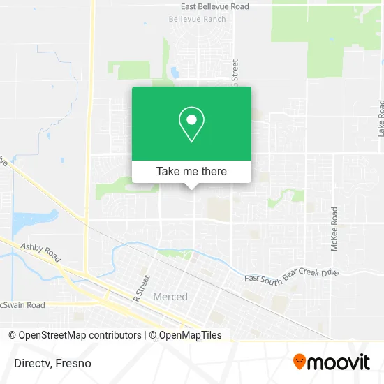 Directv map