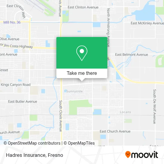 Hadres Insurance map