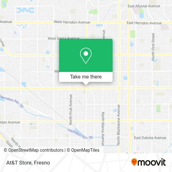 At&T Store map