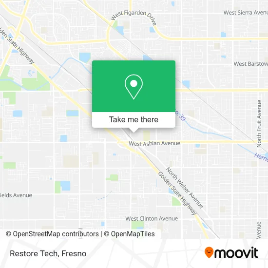 Restore Tech map