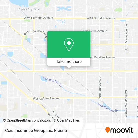 Ccis Insurance Group Inc map