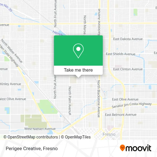 Perigee Creative map