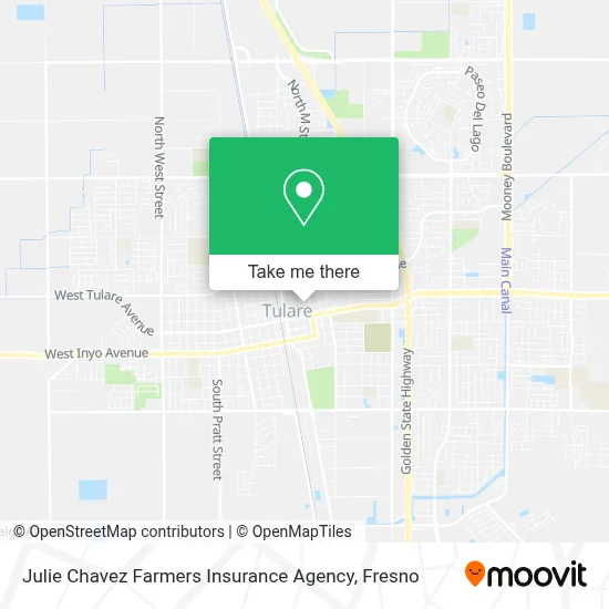 Julie Chavez Farmers Insurance Agency map