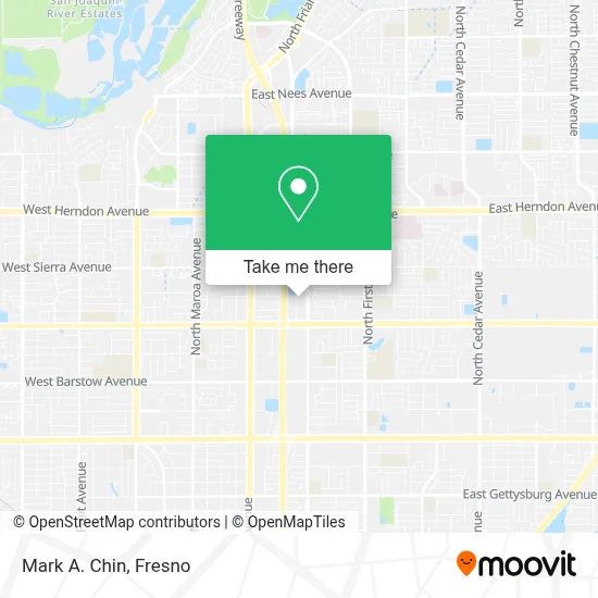 Mark A. Chin map