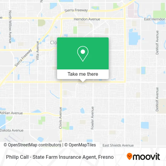 Philip Call - State Farm Insurance Agent map