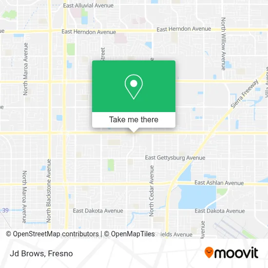 Jd Brows map