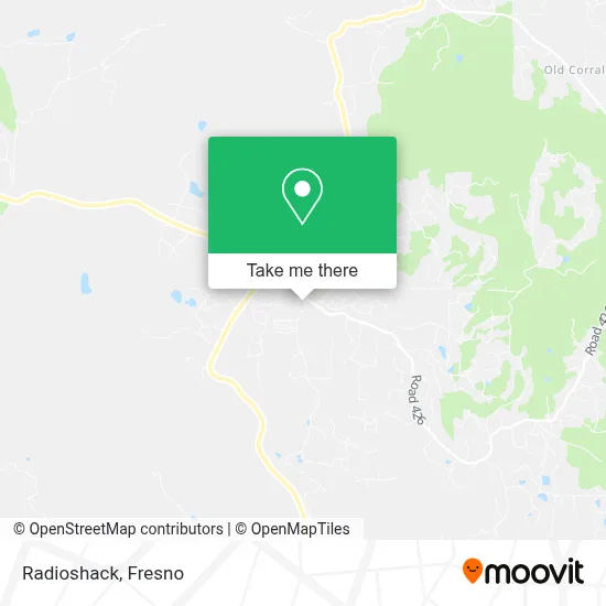 Radioshack map