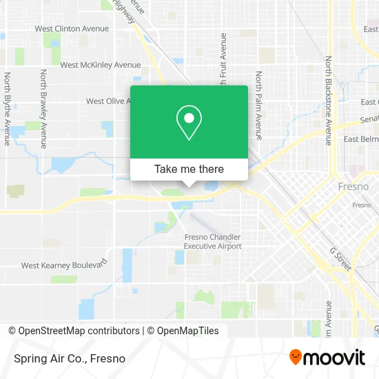 Spring Air Co. map