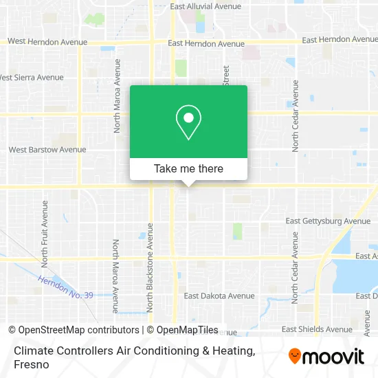 Climate Controllers Air Conditioning & Heating map