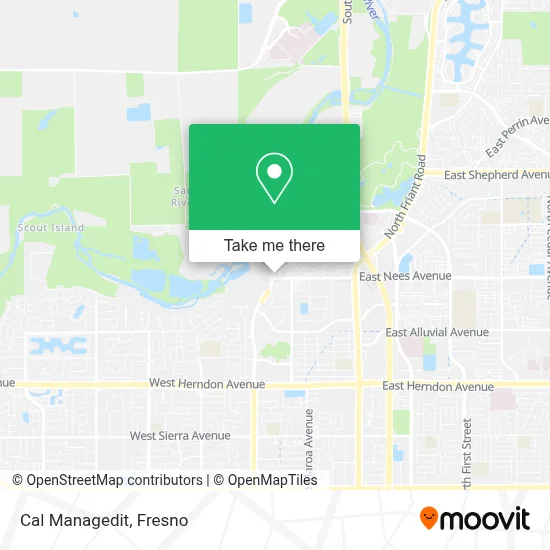 Cal Managedit map