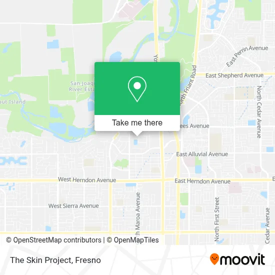 The Skin Project map