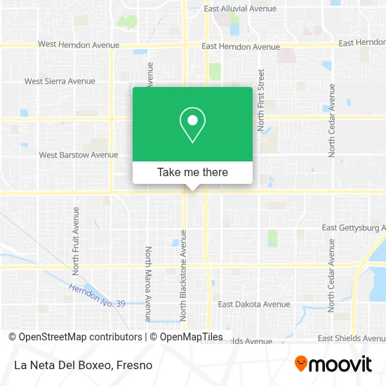 La Neta Del Boxeo map