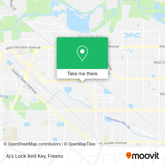 Aj's Lock And Key map