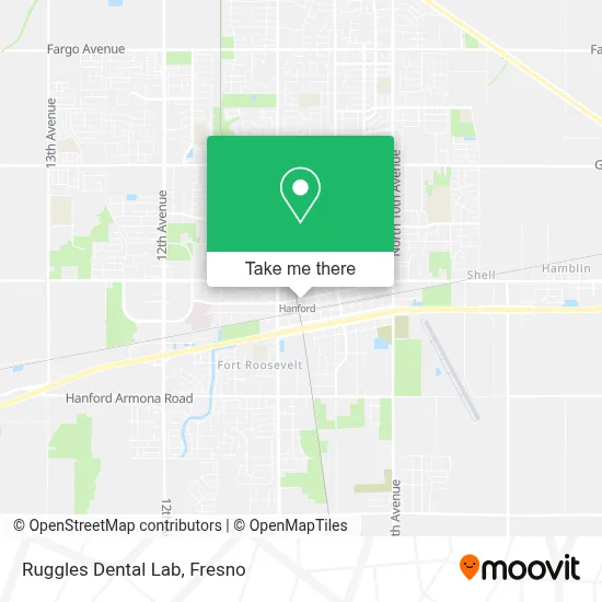 Ruggles Dental Lab map