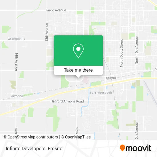 Infinite Developers map