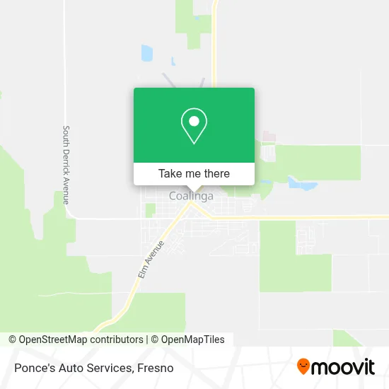Ponce's Auto Services map