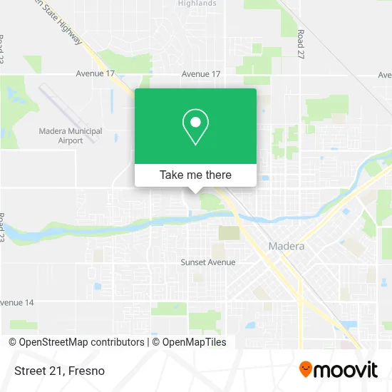 Rue 21 map