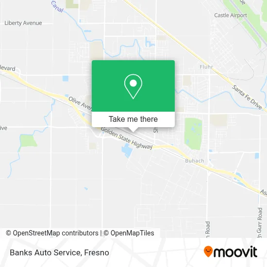 Banks Auto Service map