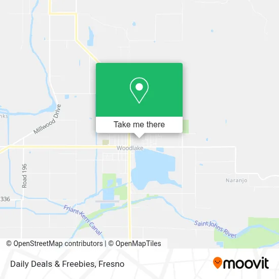 Daily Deals & Freebies map