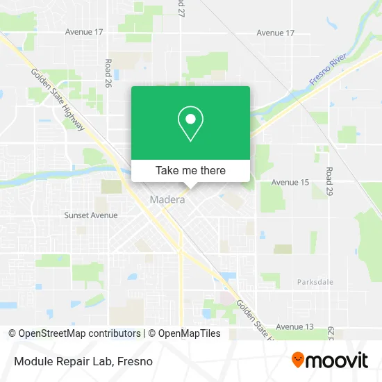 Module Repair Lab map