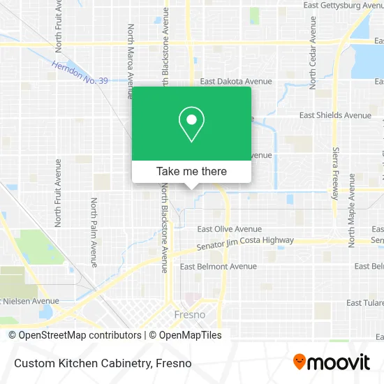 Custom Kitchen Cabinetry map