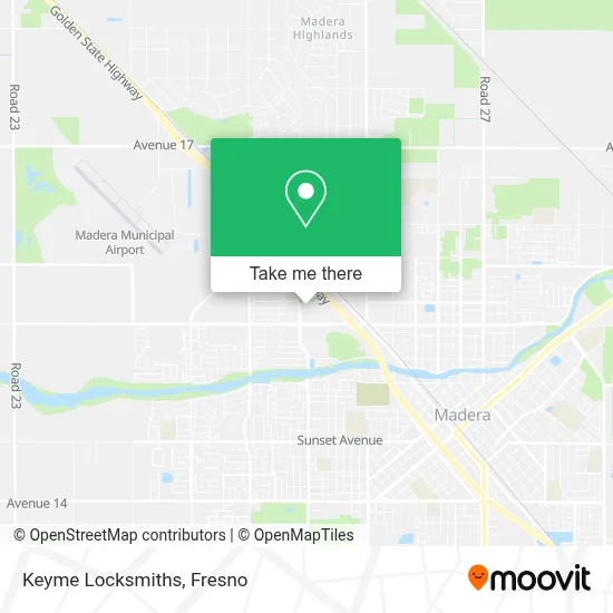 Keyme Locksmiths map