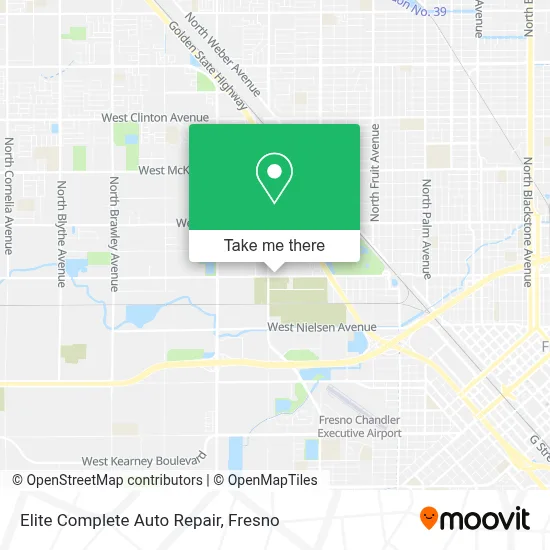 Elite Complete Auto Repair map