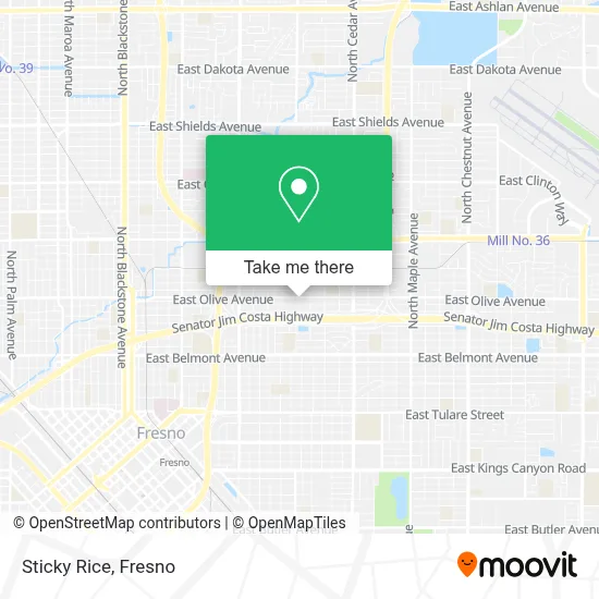 Sticky Rice map