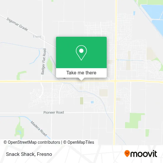 Snack Shack map