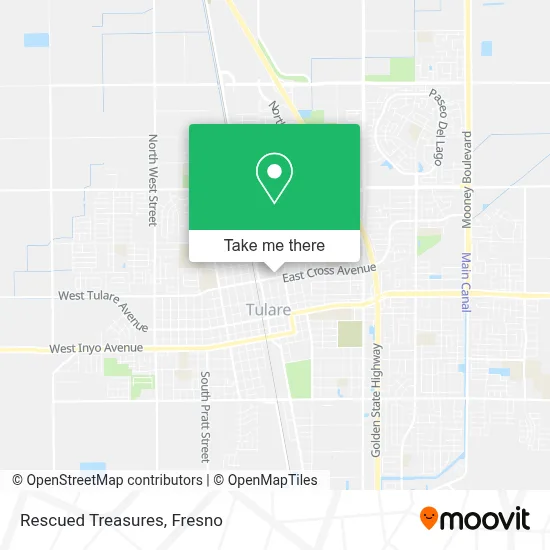 Rescued Treasures map