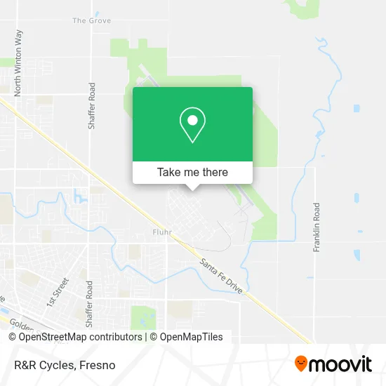 R&R Cycles map