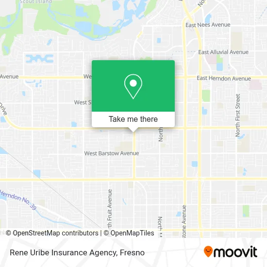 Rene Uribe Insurance Agency map