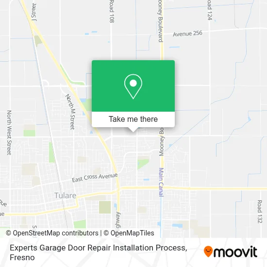 Experts Garage Door Repair Installation Process map