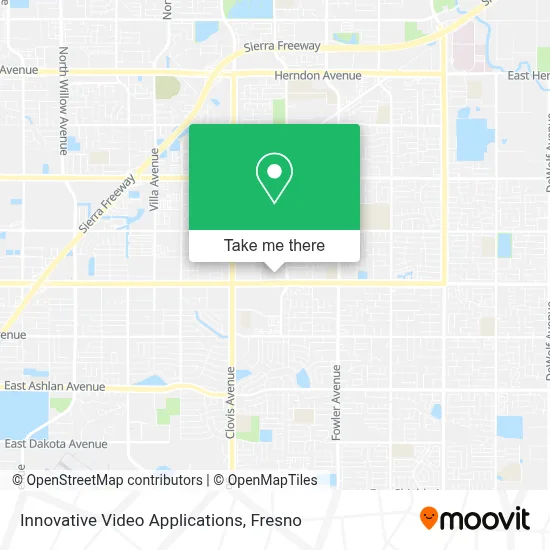 Innovative Video Applications map