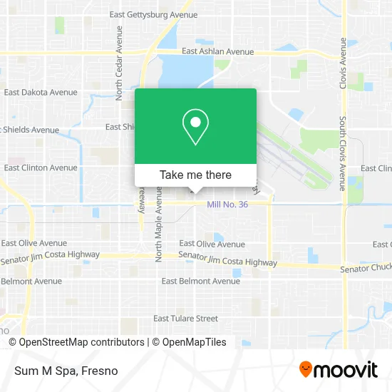 Sum M Spa map