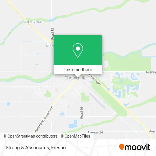 Strong & Associates map