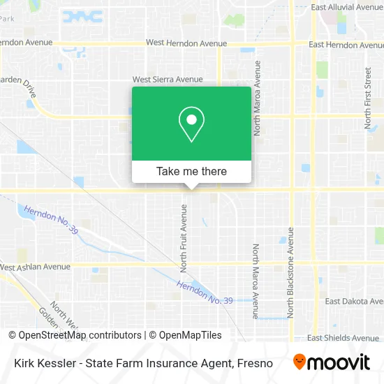 Kirk Kessler - State Farm Insurance Agent map