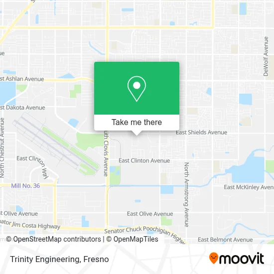 Trinity Engineering map