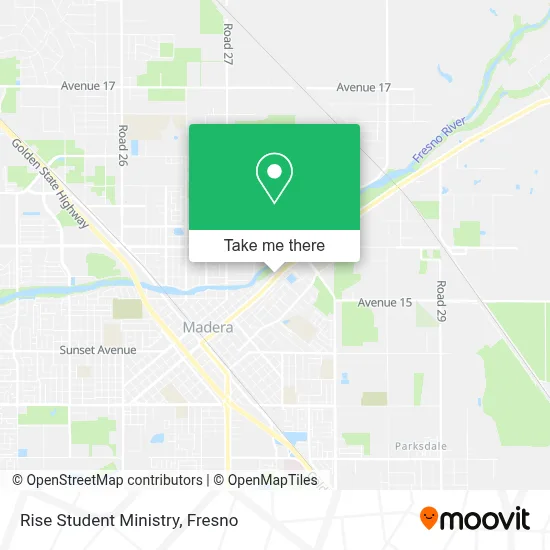 Rise Student Ministry map