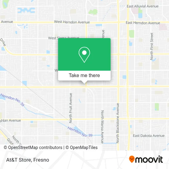At&T Store map