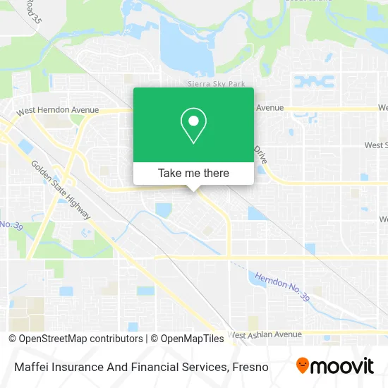 Maffei Insurance And Financial Services map