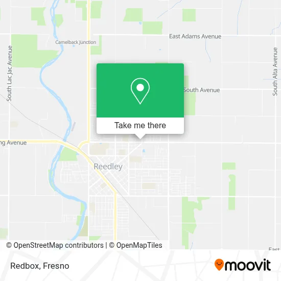 Redbox map