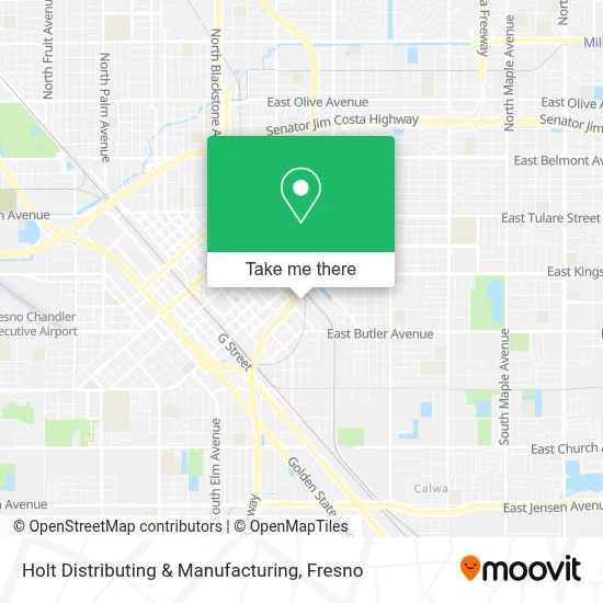 Holt Distributing & Manufacturing map