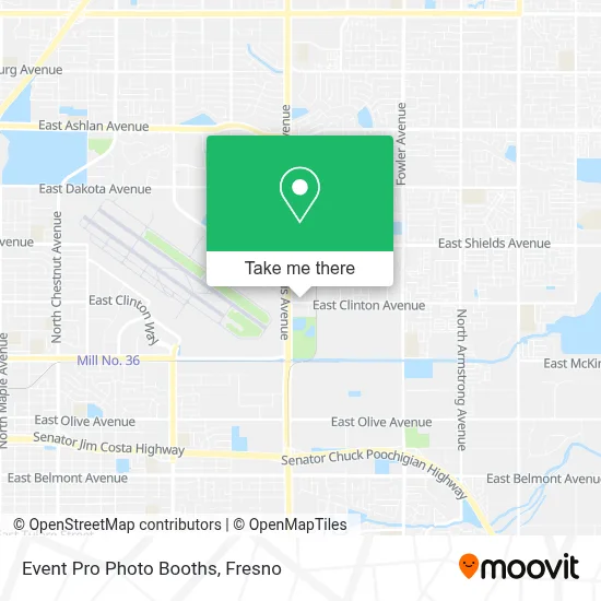 Event Pro Photo Booths map