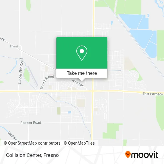 Collision Center map