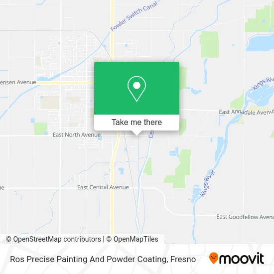 Ros Precise Painting And Powder Coating map