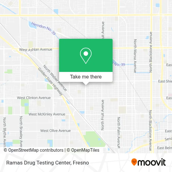 Ramas Drug Testing Center map