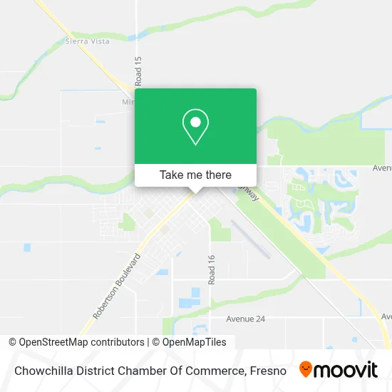 Chowchilla District Chamber Of Commerce map
