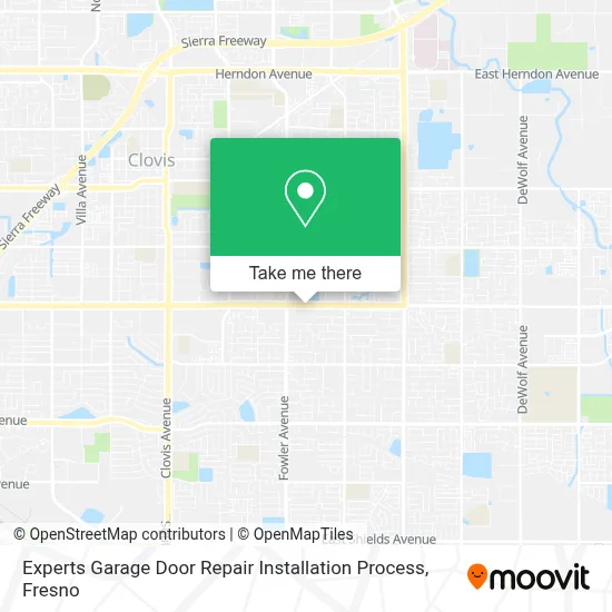 Experts Garage Door Repair Installation Process map